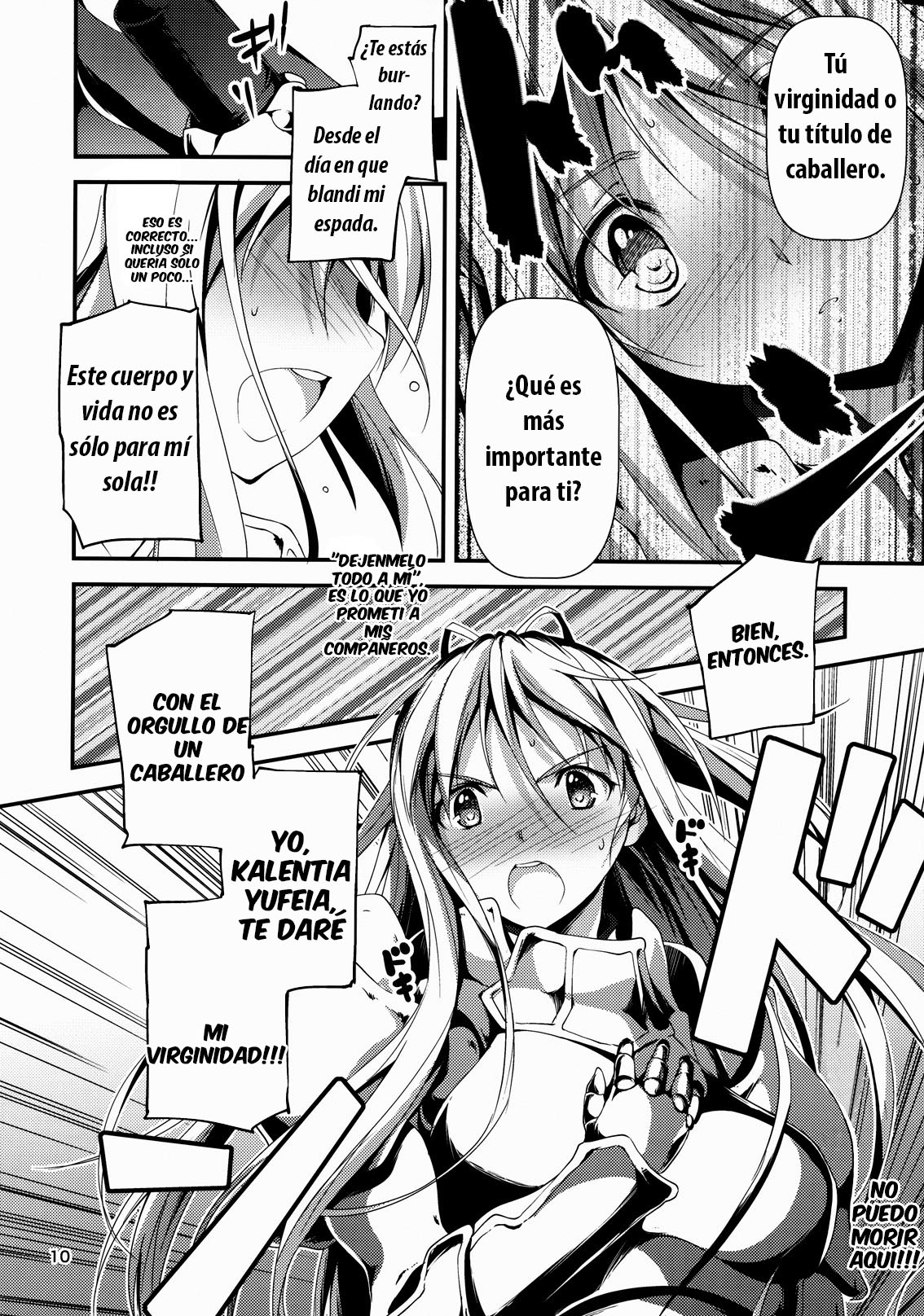 Kuro no Ryman to Kishi Yufia | El Hombre salario de negro y la caballero Yufia page 12 full