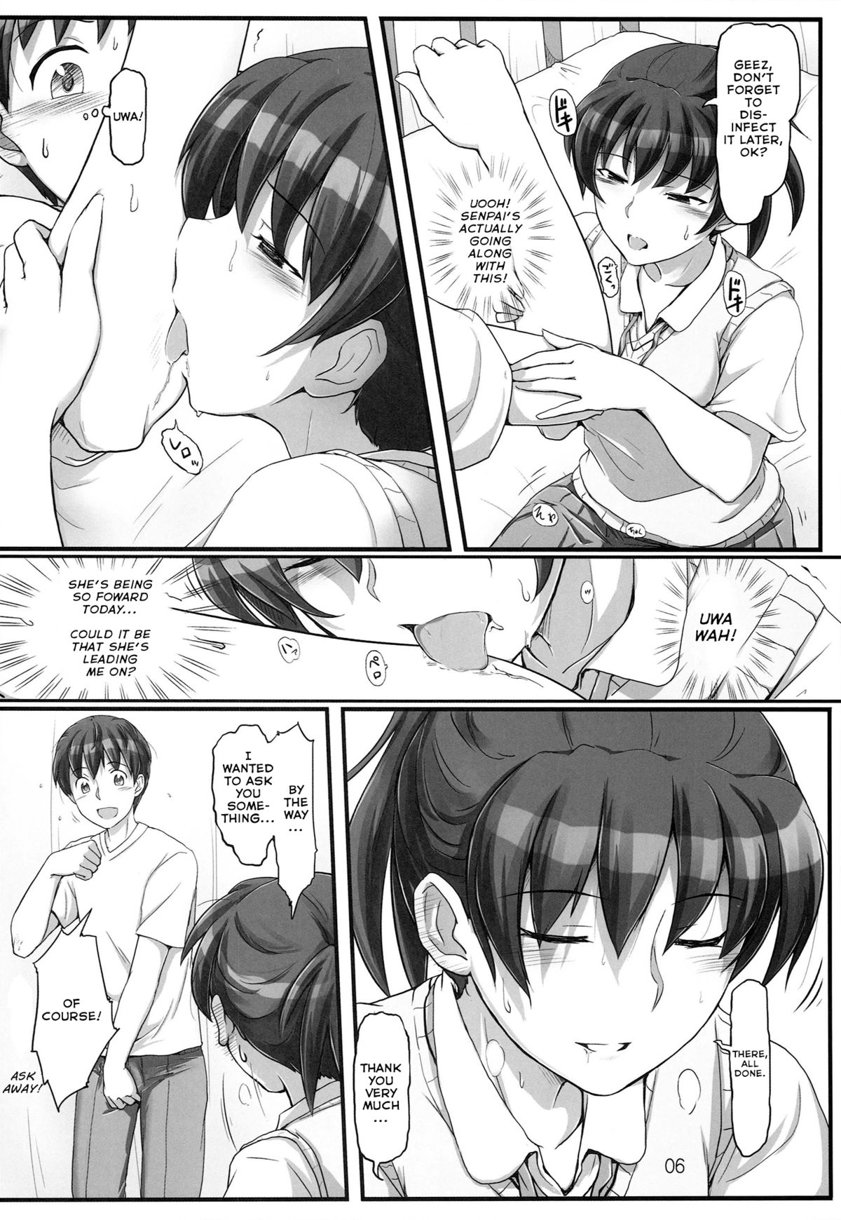 sweet training ~X IN THE INFIRMARY~ page 6 full