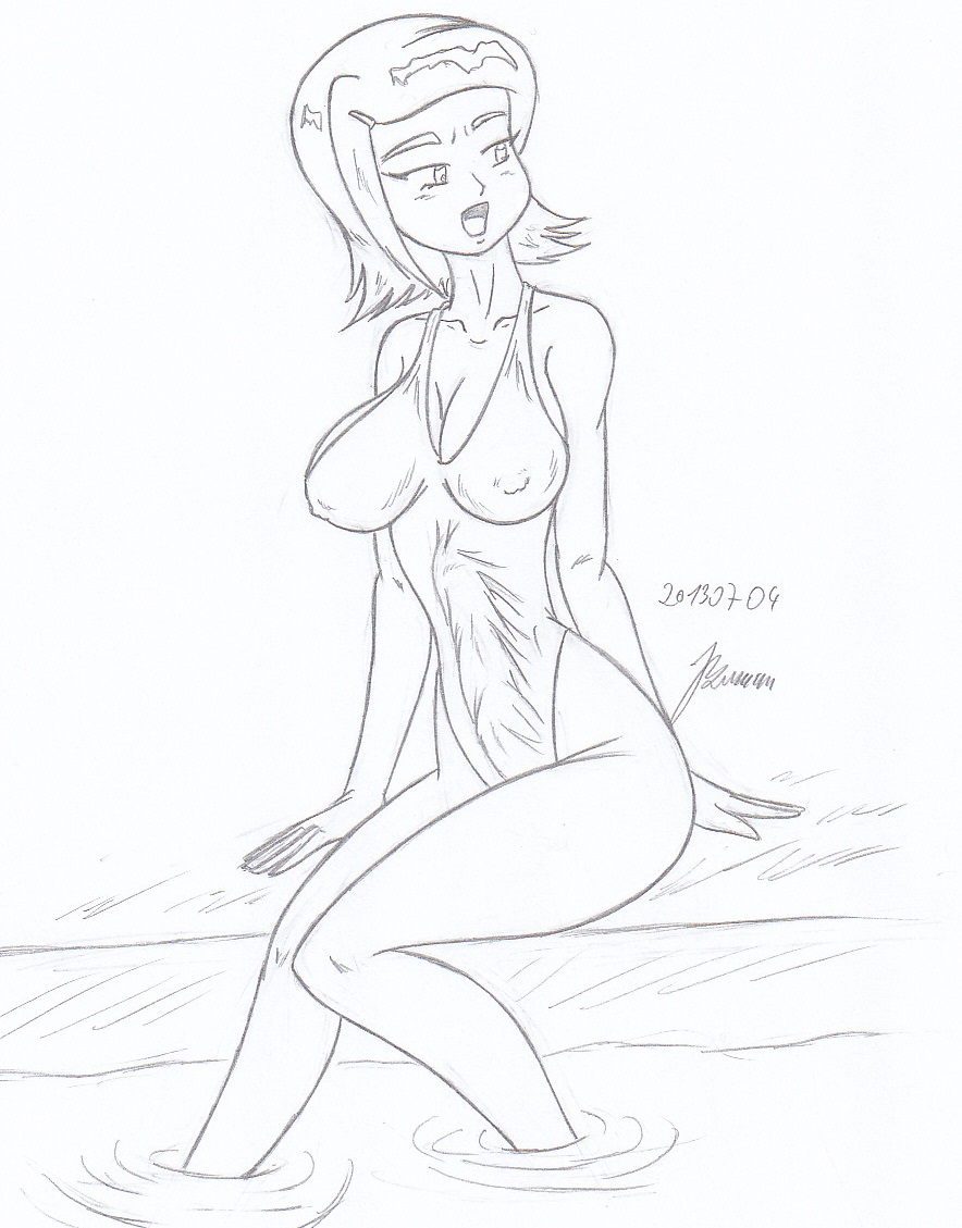 My miny Gwen Tennyson_ ben10 Sketches work_3 page 11 full
