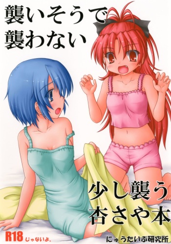[Newtype Kenkyuujo (Kotowari)] Osoisou de Osouwanai Sukoshi dake Osou KyouSaya Bon (Puella Magi Madoka Magica) [Digital] cover