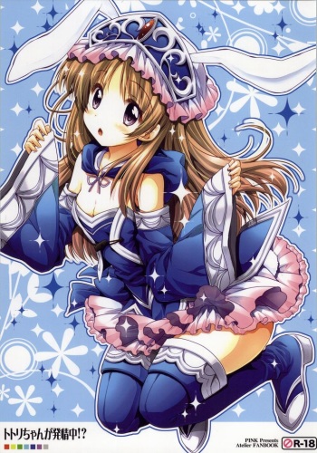 (COMIC1☆8) [PINK (Araiguma)] Totori-chan ga Hatsujou Chuu!? (Atelier Totori) cover