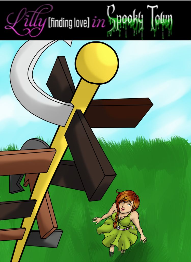 Lilly  in Spooky Town chapter 1 page 1 full