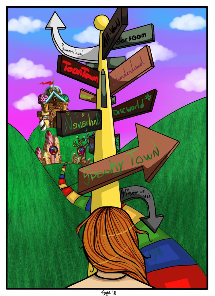 Lilly  in Spooky Town chapter 1 page 11 full