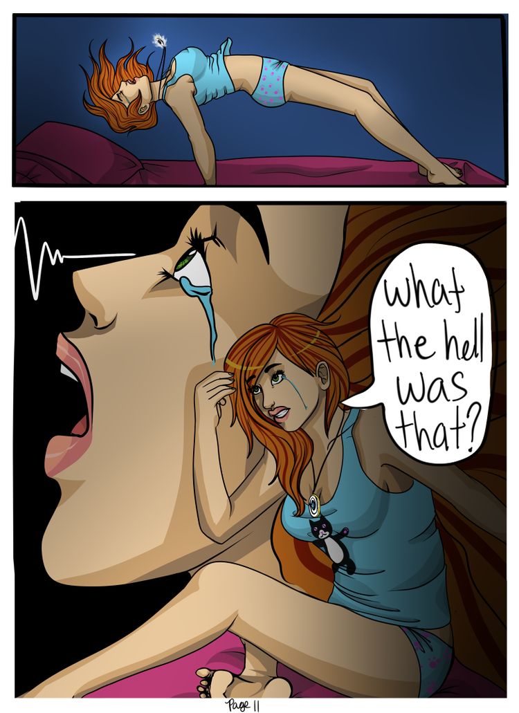 Lilly  in Spooky Town chapter 1 page 12 full