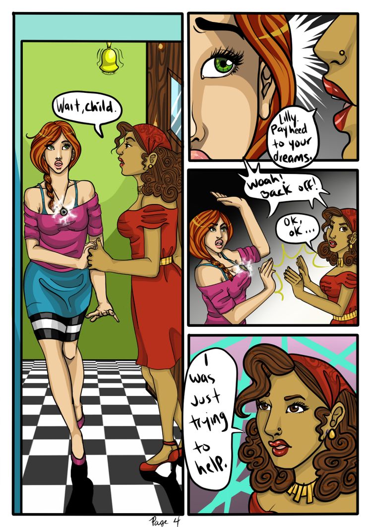 Lilly  in Spooky Town chapter 1 page 5 full