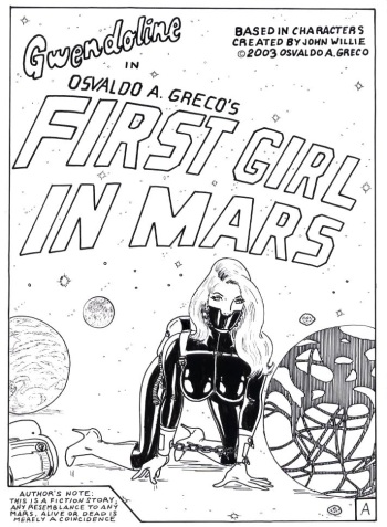 [Gwendoline] First Girl In Mars cover