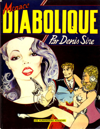 [Denis Sire] Menace Diabolique [french] cover