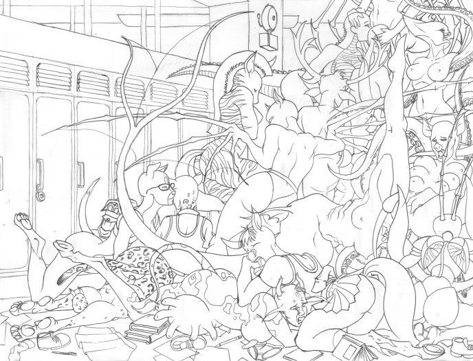 Human to Animal Transformation Sampling page 12 full