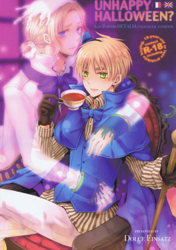 [Dolce Einsatz (Tomoe Kiko)] UNHAPPY HALLOWEEN? (Hetalia: Axis Powers) [English] cover