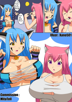 Myrrh and Maru - Boobs Don't Need Moon