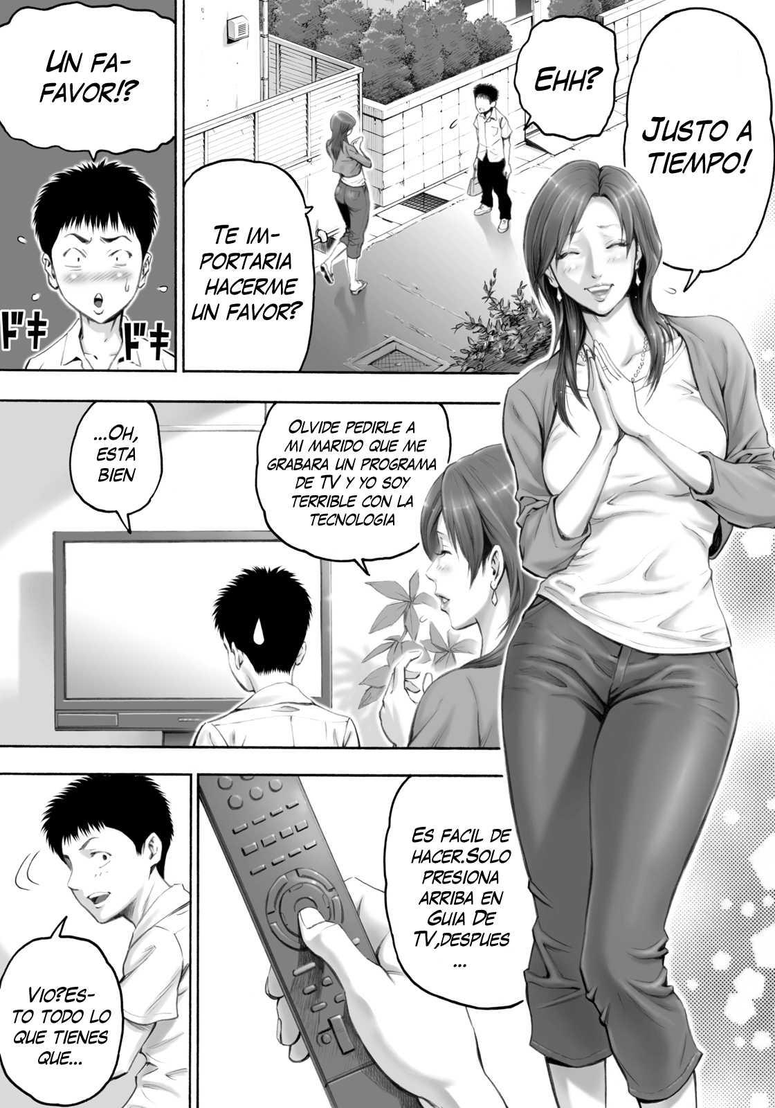 Akogare no Kinjo no Oba-san ni Nengan no Tanetsuke | The Lady Down the Street Asked Me to Impregnate Her page 7 full