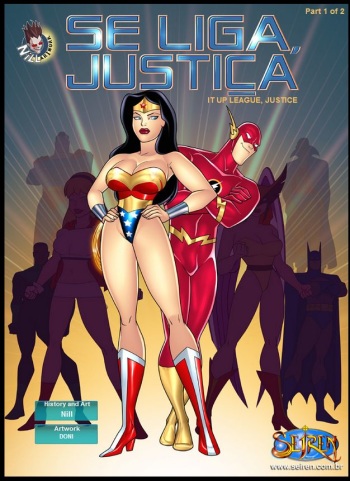 Justice league cover