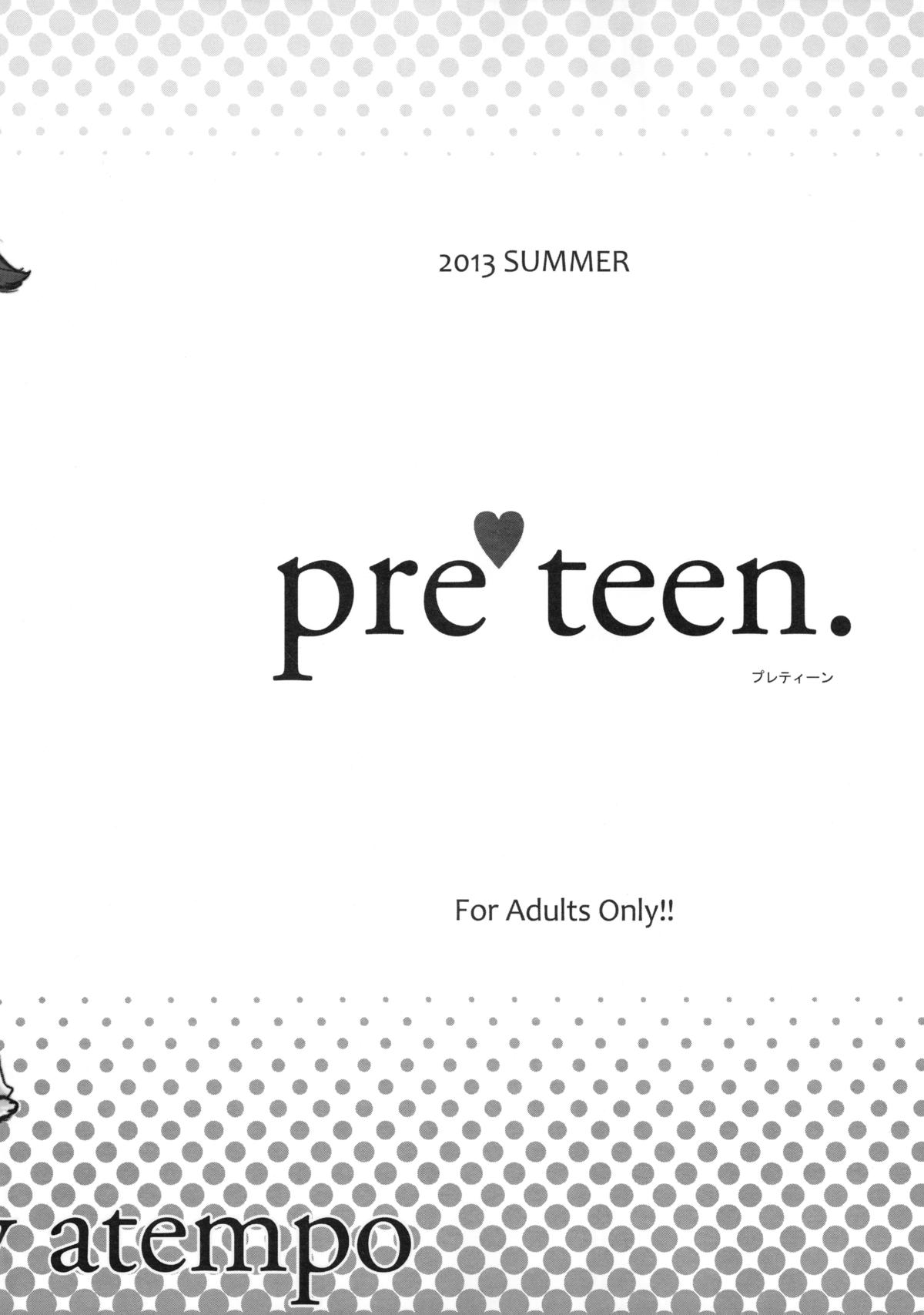 pre teen. page 2 full