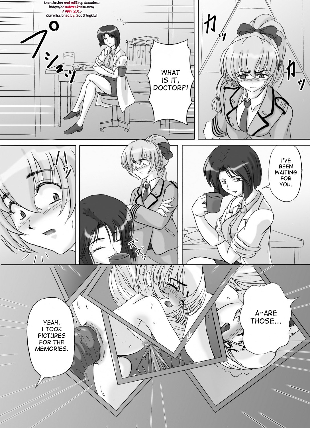 Tessa no Kanchou Nisshi Ni ~Sarani Enema na Sentaichou no Ichinichi~ page 2 full