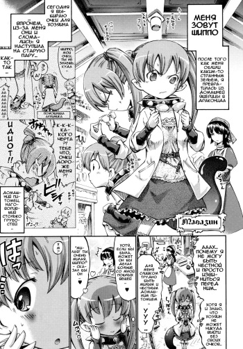 [Horitomo] Shippo de Meganekko!? [Russian] {Илион} cover