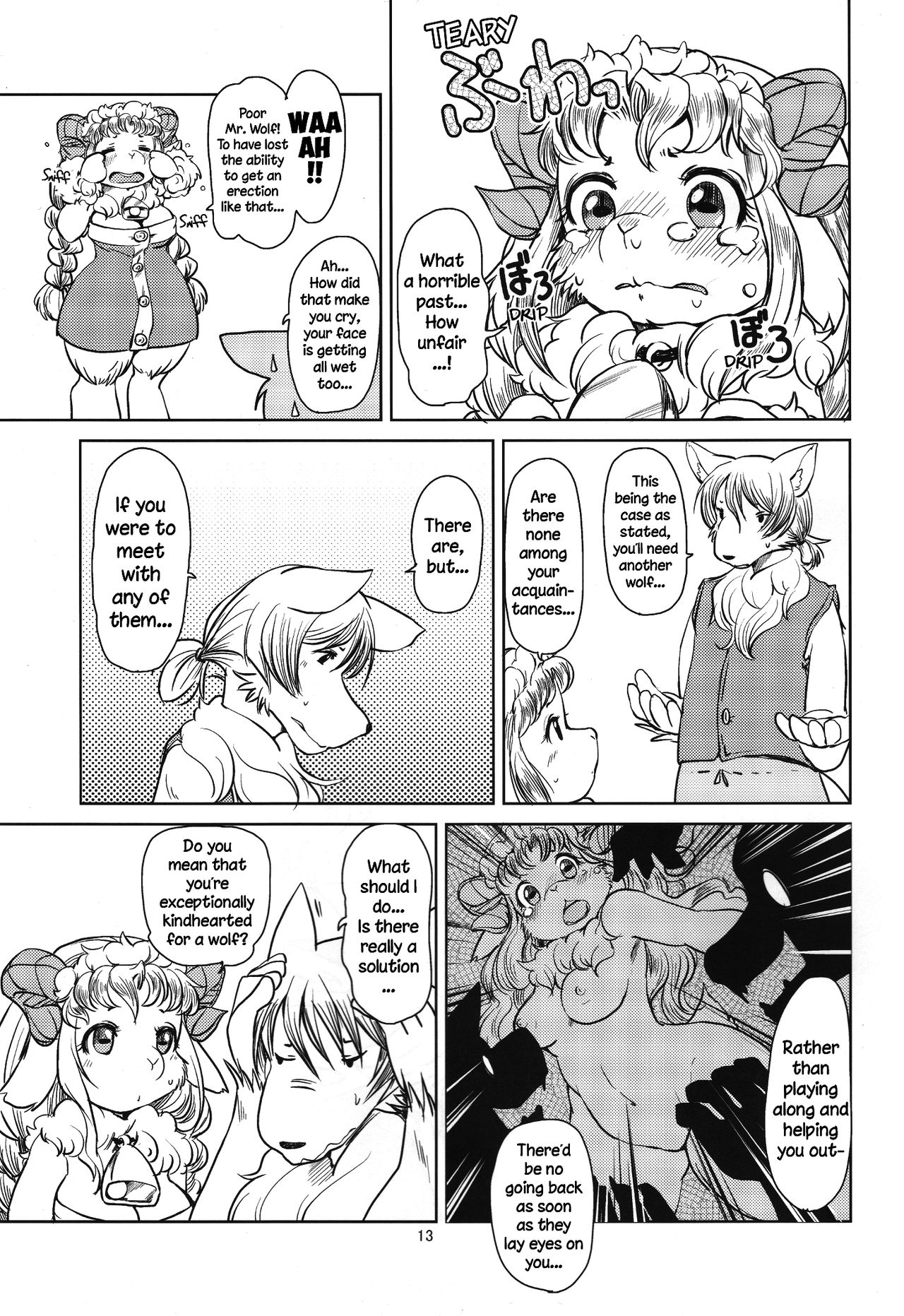 Yakusoku Sareta Shukufuku no Mutton | Promised Mutton Blessing page 12 full