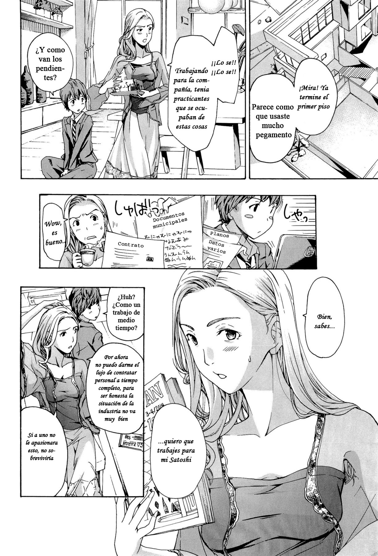 Oneesan to Koi Shiyou | Enamorado de una mujer madura page 7 full