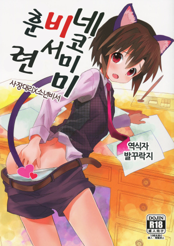 (C85) [88scones (Sakaki Tsui)] Nekomimi Hisho Drill [Korean] [발꾸락지] cover