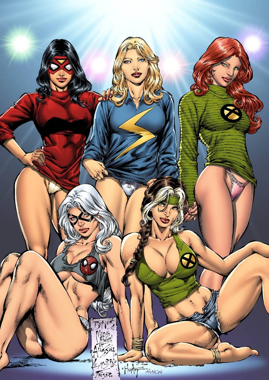 Marvel Dc Girl page 12 full