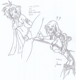 My miny  Ivy & Venom _ Sketches work