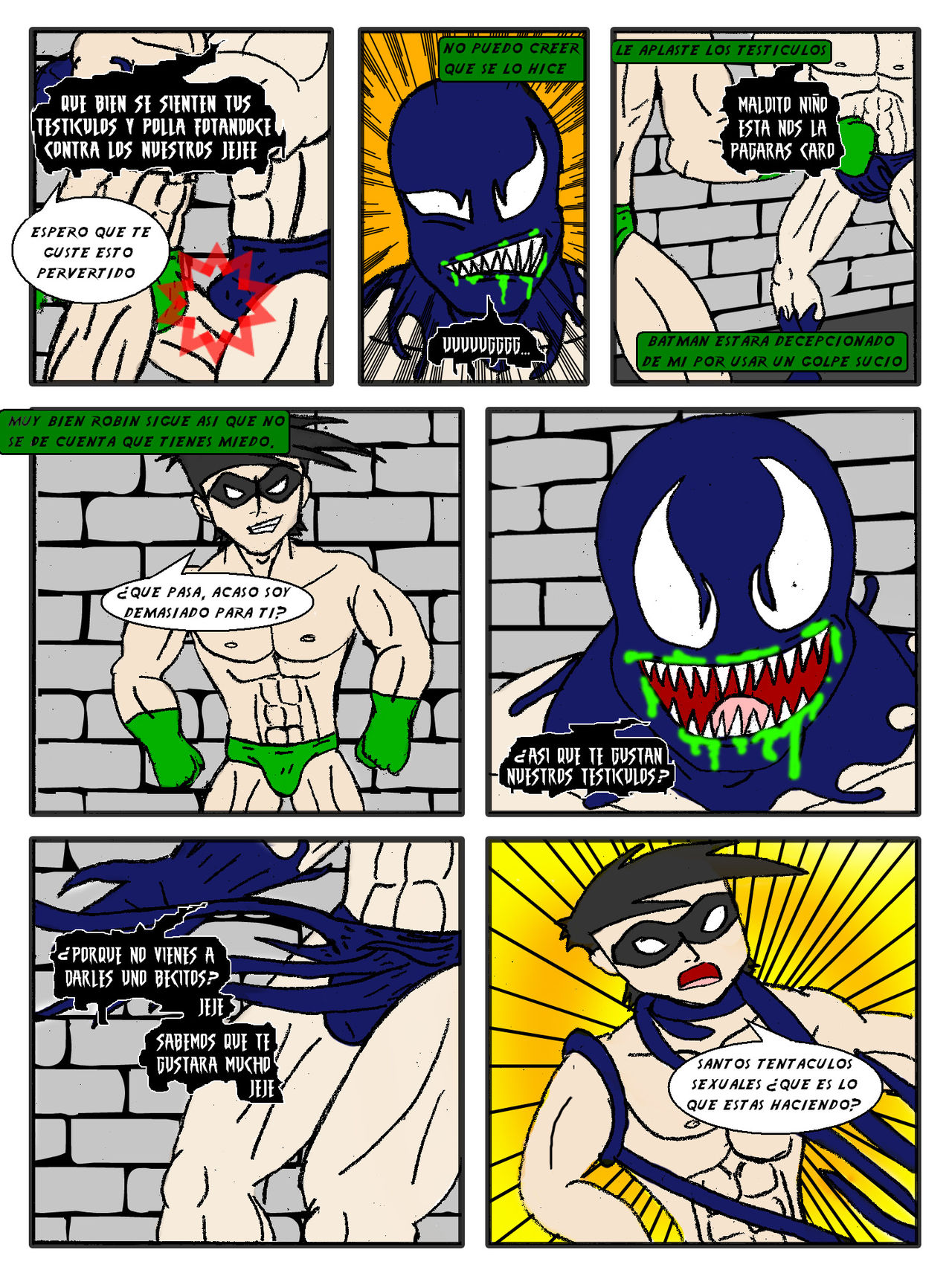 Venom Vs Robin Re Español page 11 full