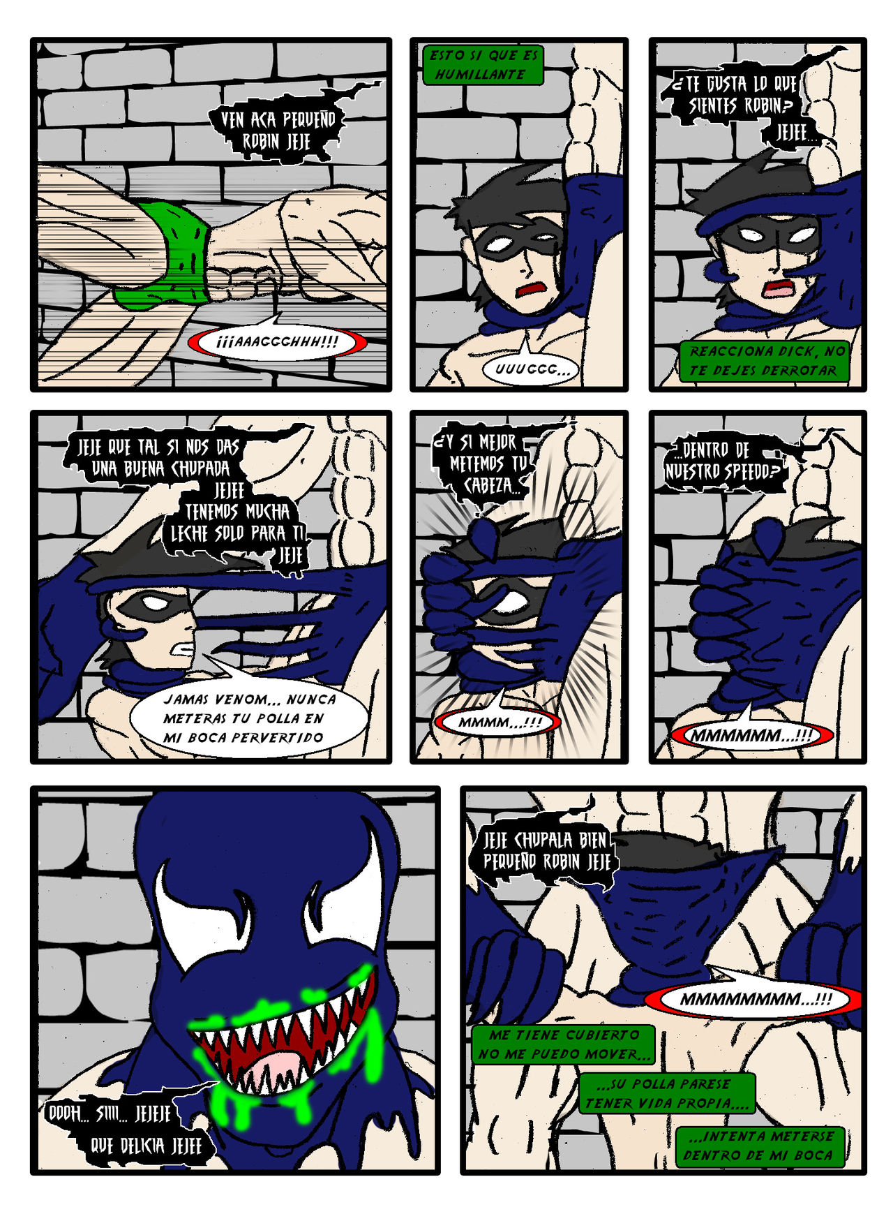 Venom Vs Robin Re Español page 12 full