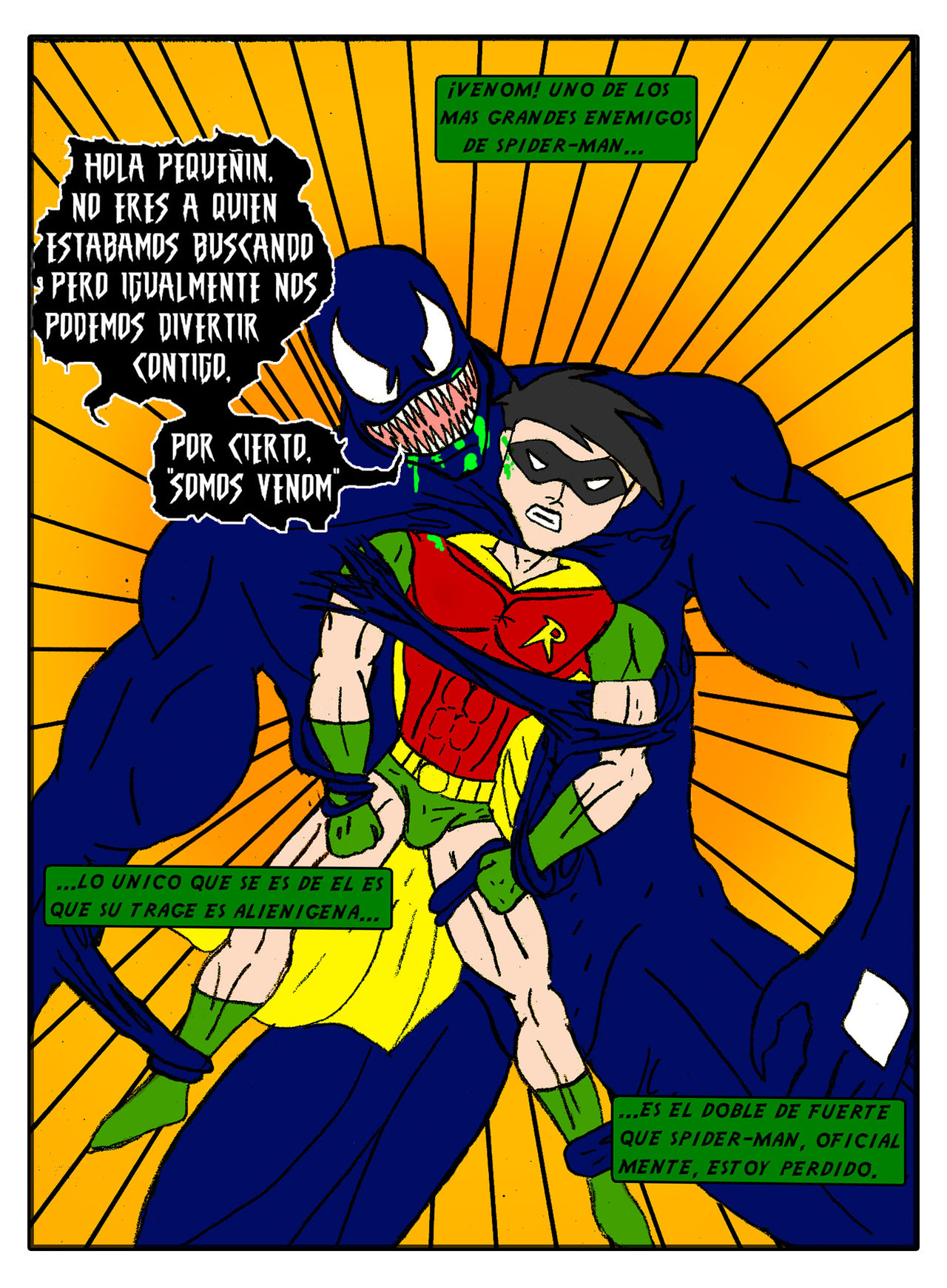 Venom Vs Robin Re Español page 4 full