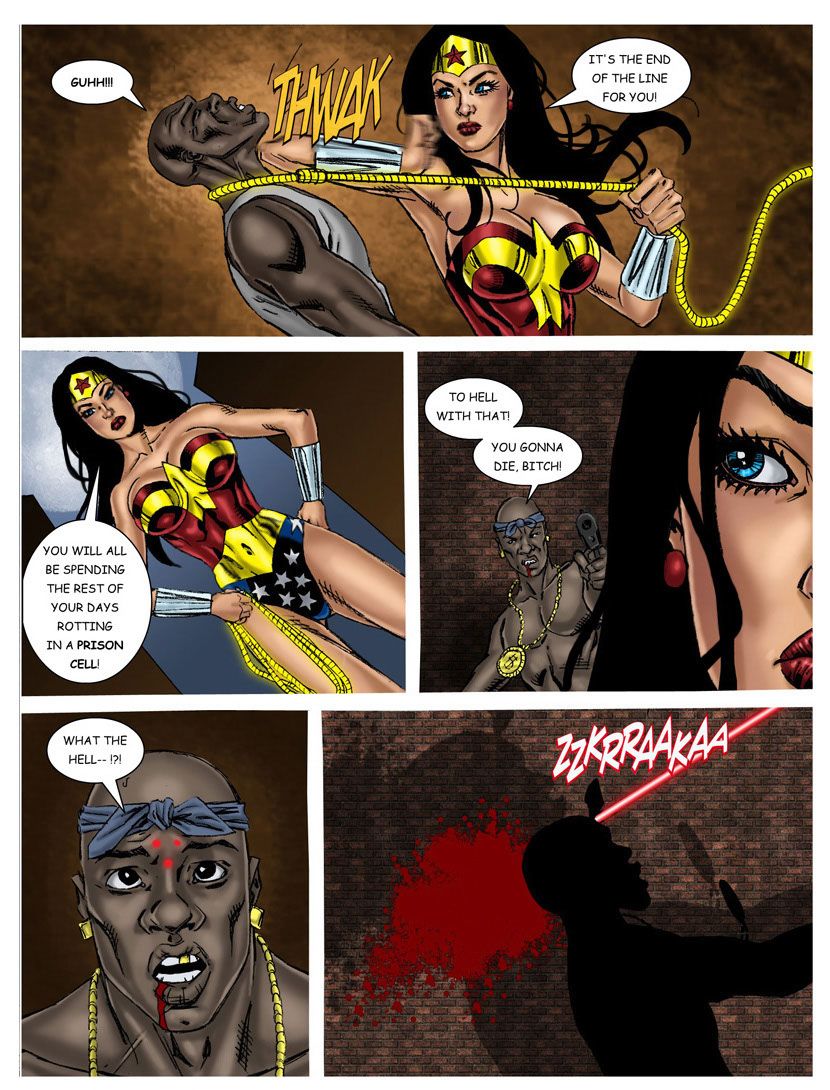 Wonder Woman vs Predator Ch. 1-3 page 11 full
