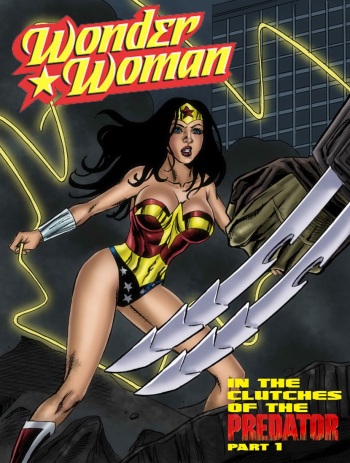 [Matt Johnson] Wonder Woman vs Predator Ch. 1-3 [English] cover