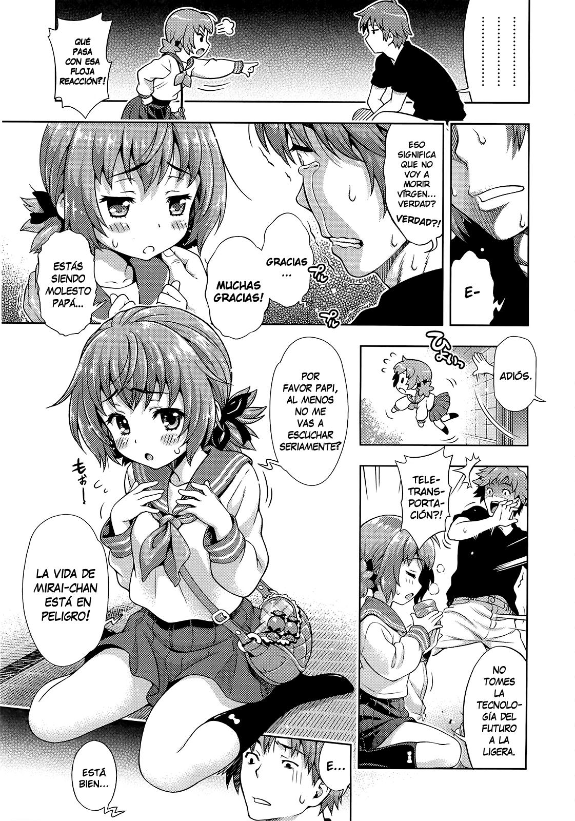 Mirai Kara Kimashita! | La Paradoja de Mirai page 3 full