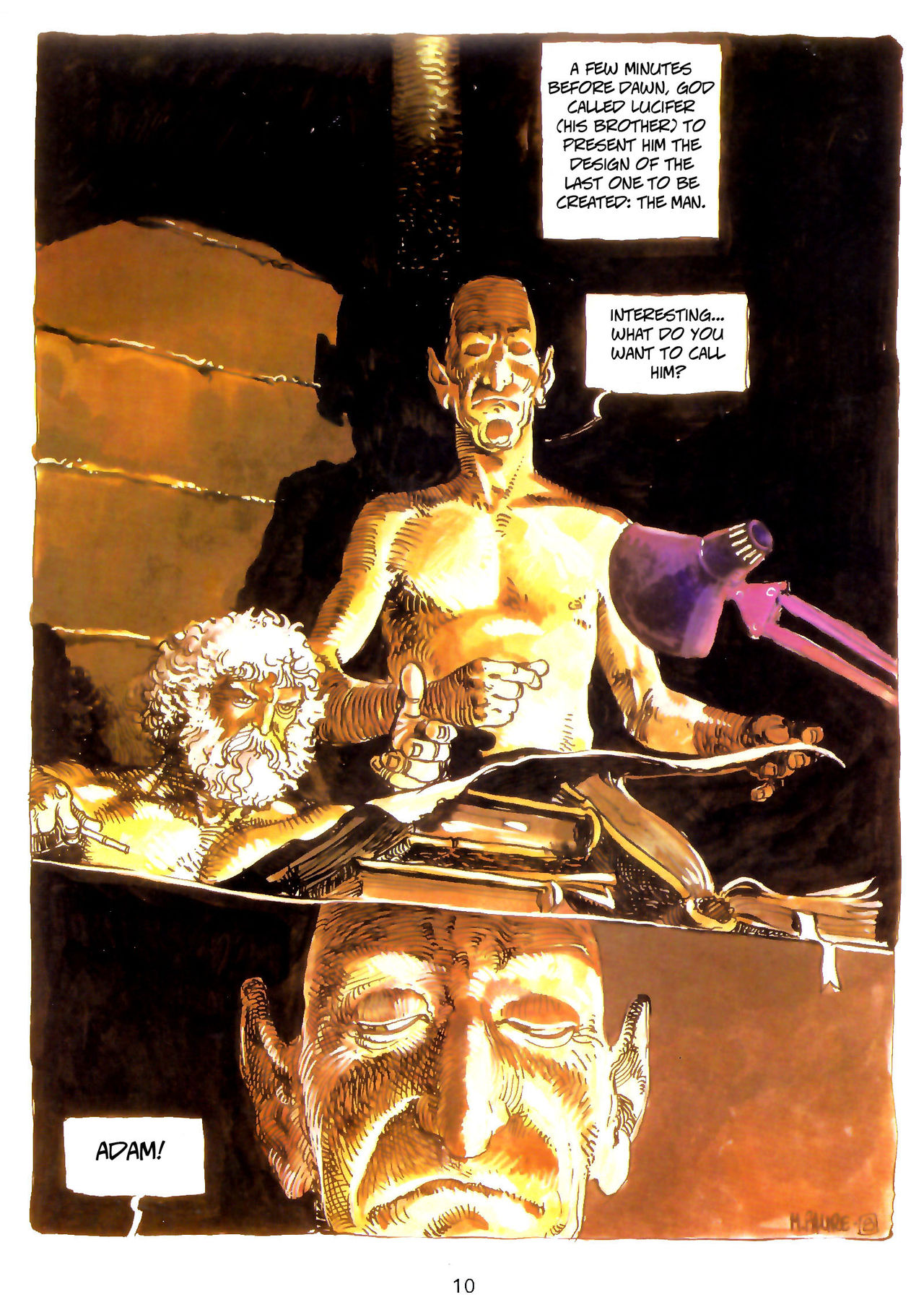 God, his Daughter, and a Man page 11 full