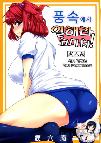 (Reitaisai 6) [Ruiketsuan (Namidame)] Fuuzoku de Hatarake Komachi! (Touhou Project) [Korean] [팀 면갤] cover