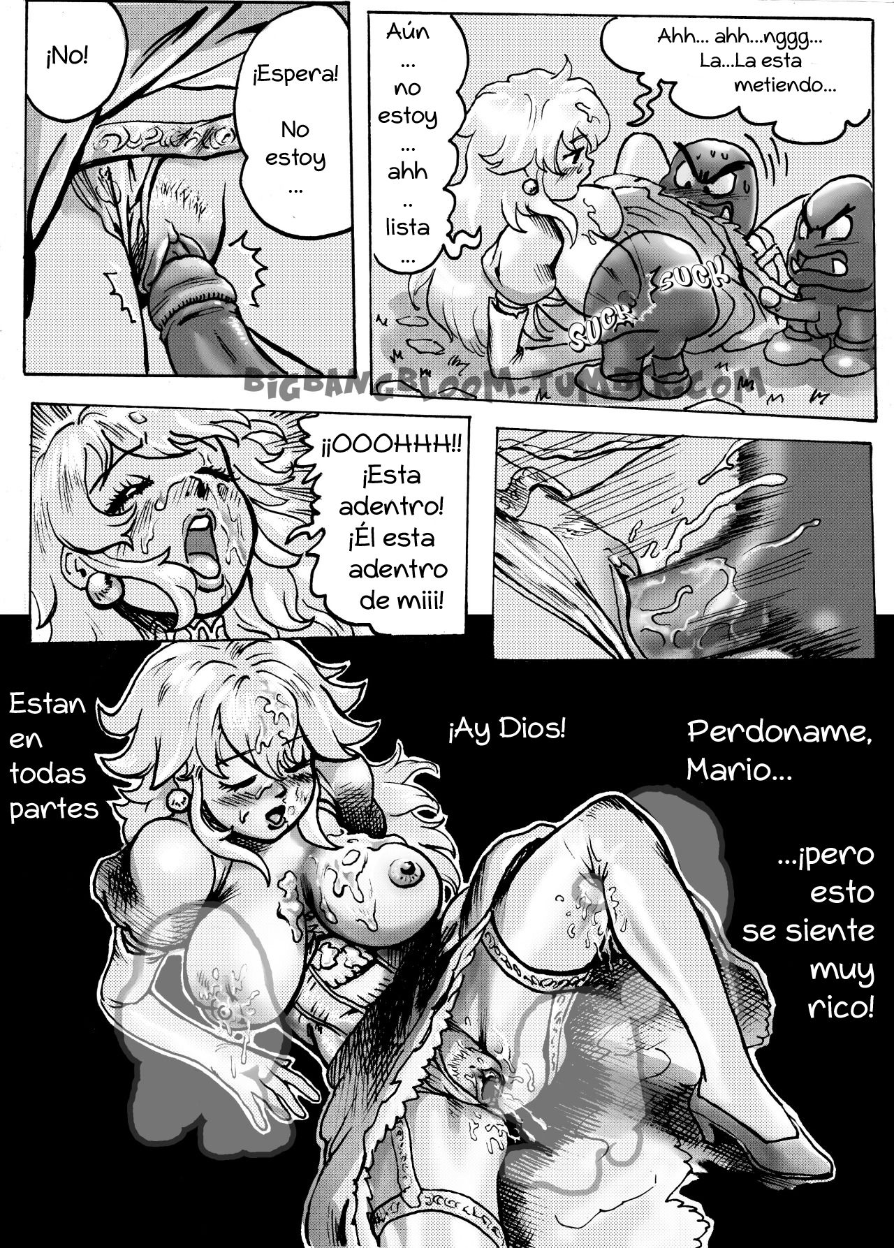 Princess Peach- Wild Adventure  -  By - Kacho - page 11 full