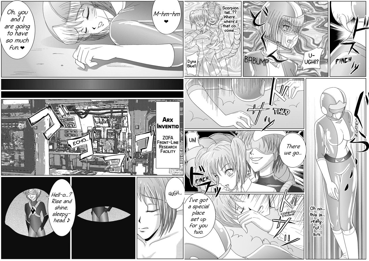 Sentai Squadron DynaRangers - Sensually Entralled Champions Strategem page 11 full