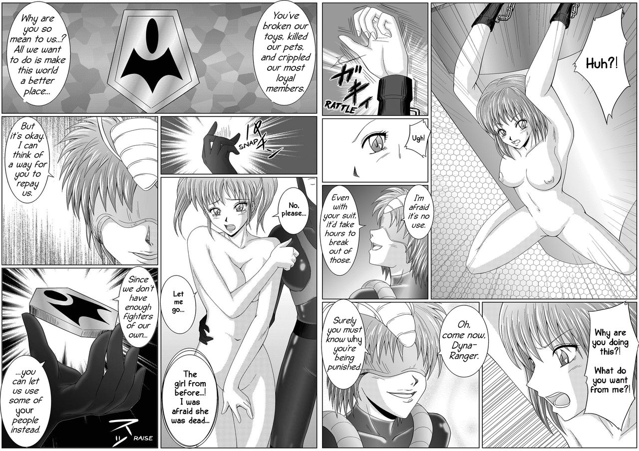 Sentai Squadron DynaRangers - Sensually Entralled Champions Strategem page 12 full