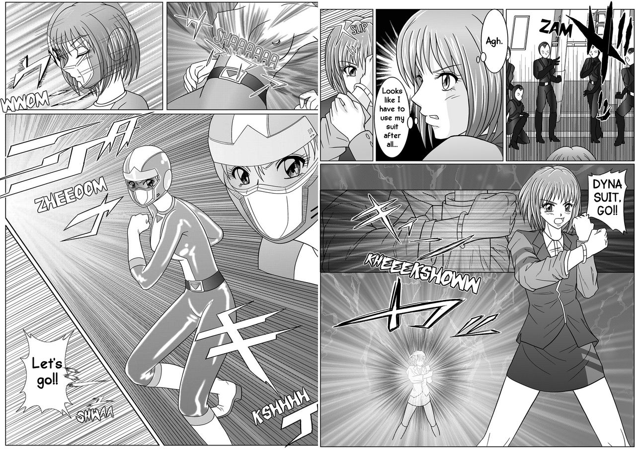 Sentai Squadron DynaRangers - Sensually Entralled Champions Strategem page 9 full