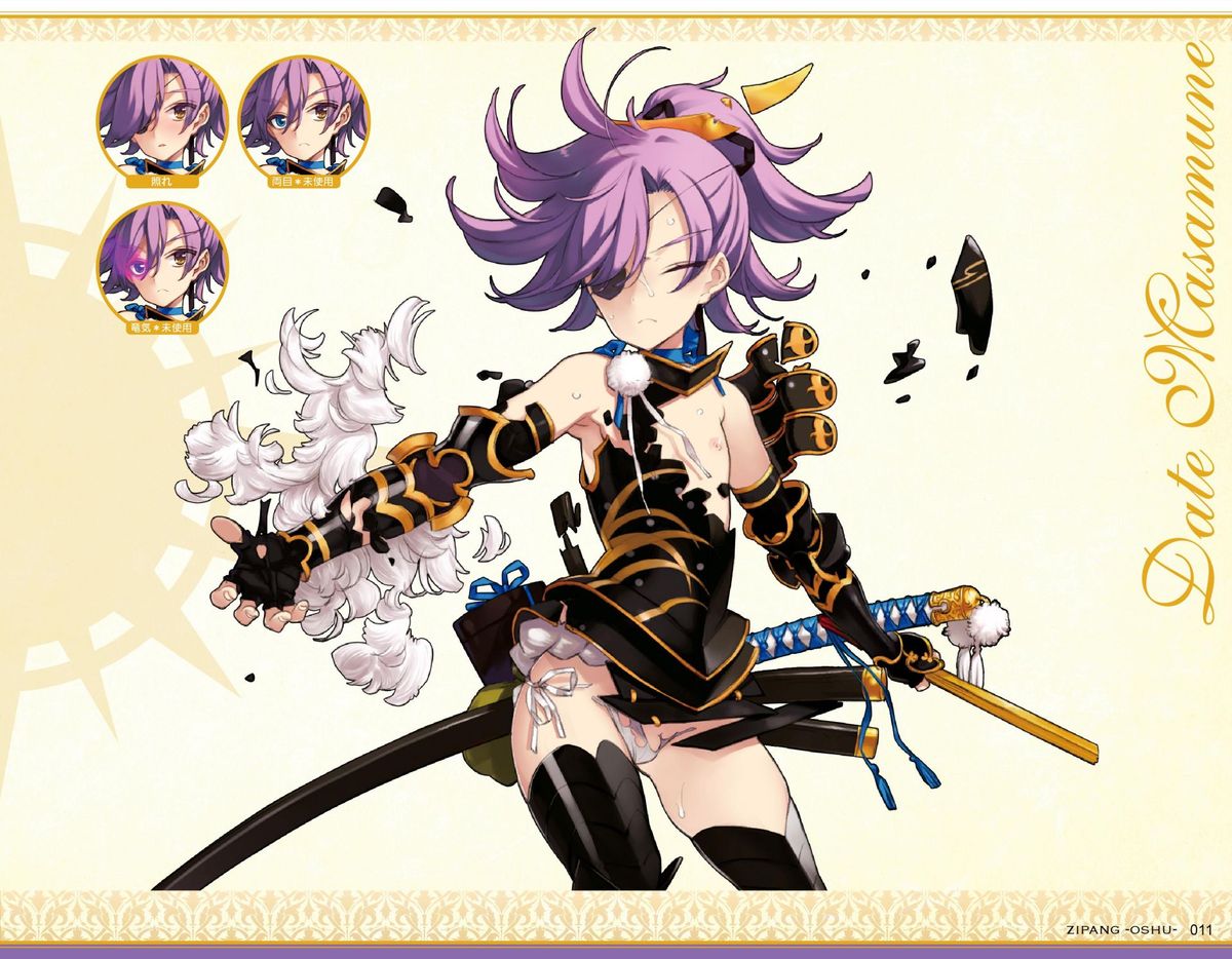 Eiyuu＊Senki GOLD Visual Fanbook page 11 full