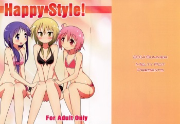 (C86) [Melty Pot (Mel)] Happy Style! (Yuyushiki) cover
