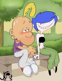 - Titeuf Y Marie Kanker En El Parque