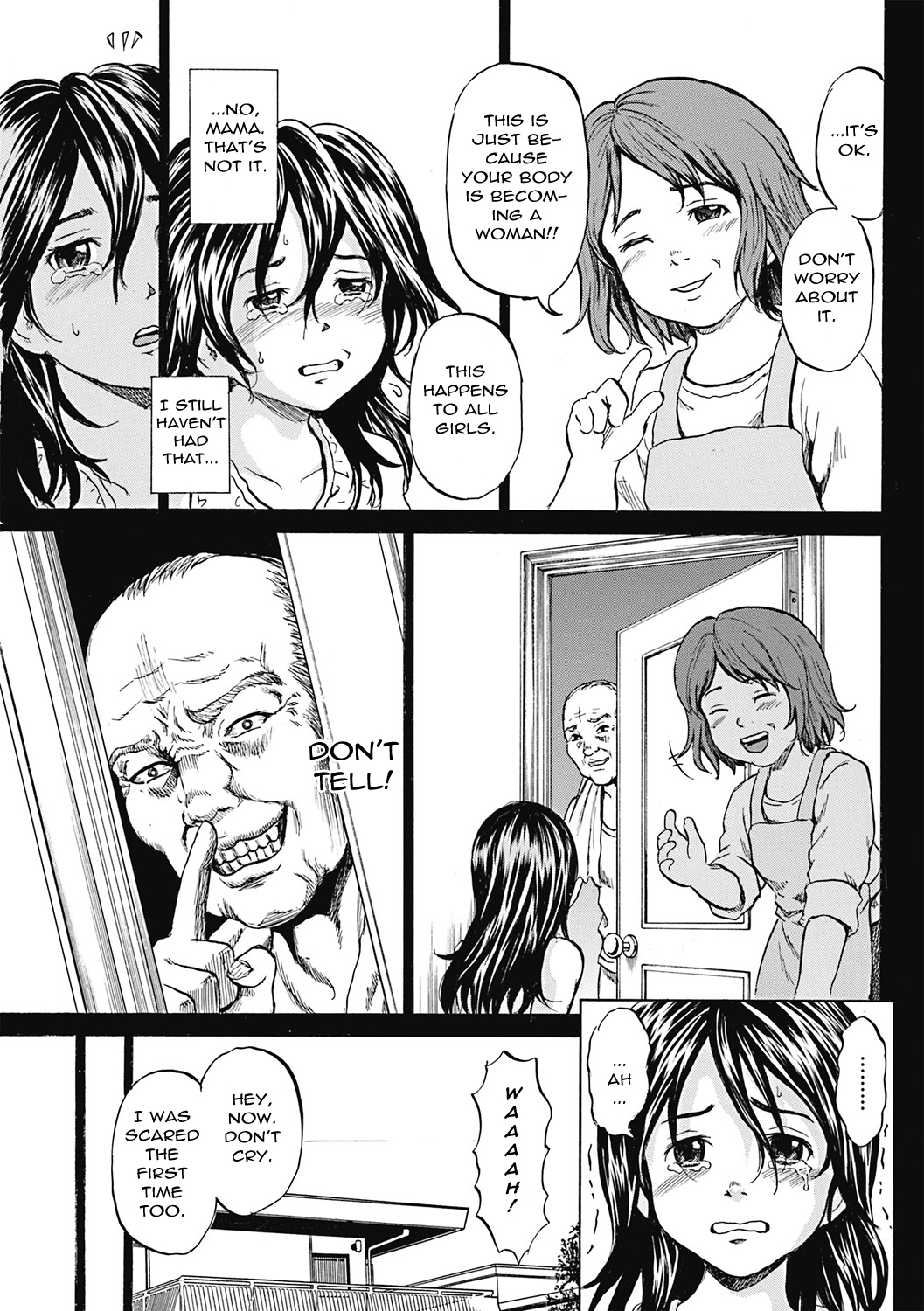 Kizudarake no Shoujo-tachi | Grievously Wounded Girls Ch. 4   =StatistcallyNP= page 9 full