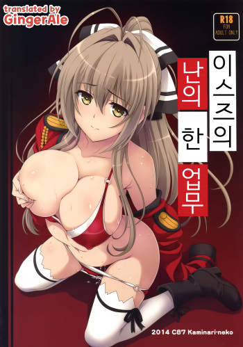 (C87) [Kaminari-Neko (Eitarou)] Isuzu no Nangi na Oshigoto (Amagi Brilliant Park) [Korean] [GingerAle] cover