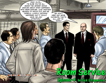 Room Service #4 [Gay] [Dick Strapmore] [3-D Gay World] [Studs] [Hunks] [Twinks] cover