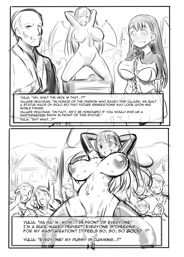 Hakudaku no Himekishi Yuria Rakugaki Matome | Cloudy White Princess Knight Yulia page 11 full