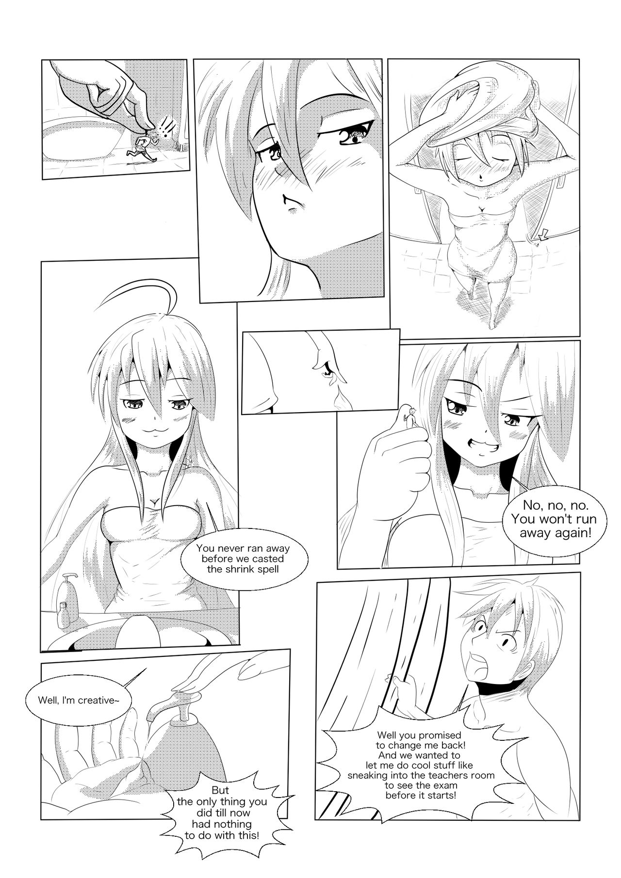 Konata AV Manga 2 page 1 full