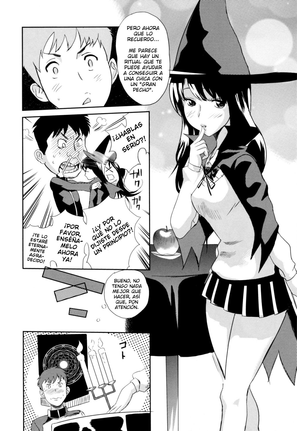 Majo no Kimochi | La magia de una bruja page 4 full