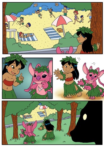 [DarkYamatoman] On the Beach Part 1  (Lilo & Stitch) cover