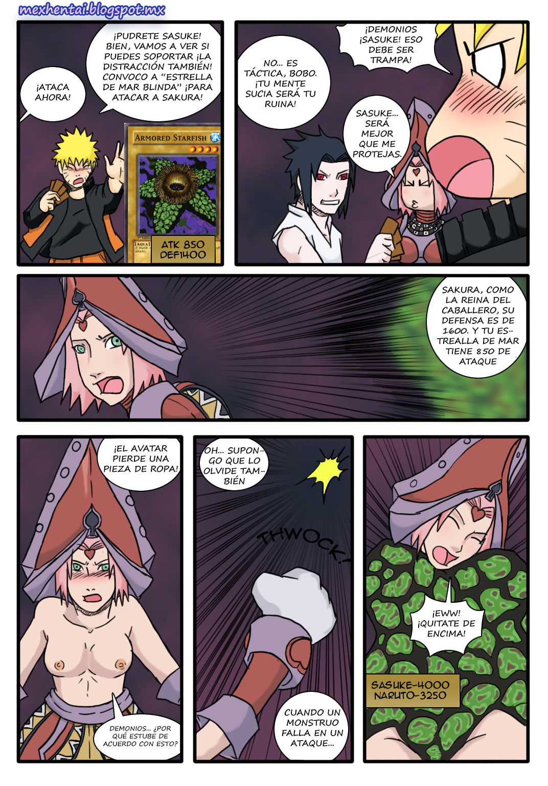Naru-gi-oh! XXX page 4 full