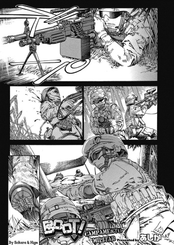 [Ashika] Boot! | Campamento militar (COMIC Megastore Alpha 2014-03) [Spanish] [Hige] [Digital] cover