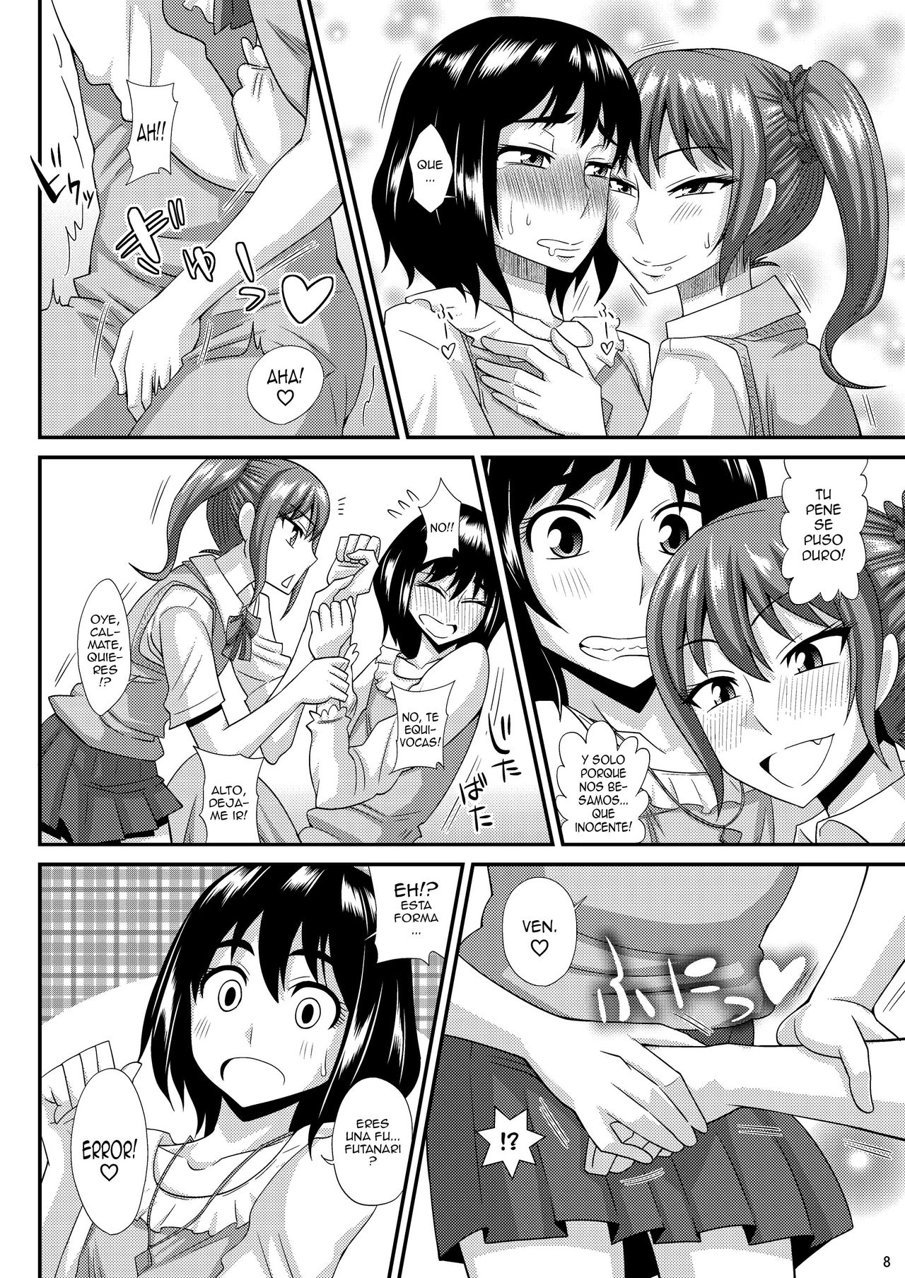 Futanari Musume ni Okasarechau! 3 page 8 full