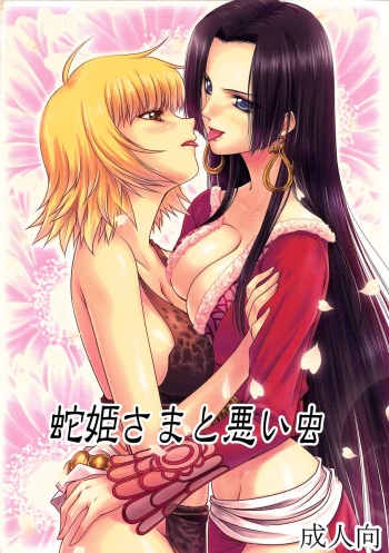 (C84) [Mikenekodou (Muten)] Hebi Hime-sama to Warui Mushi (One Piece) [German] {Haigen} cover